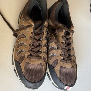BearPaw Men's Brown and Black Athletic Sneakers